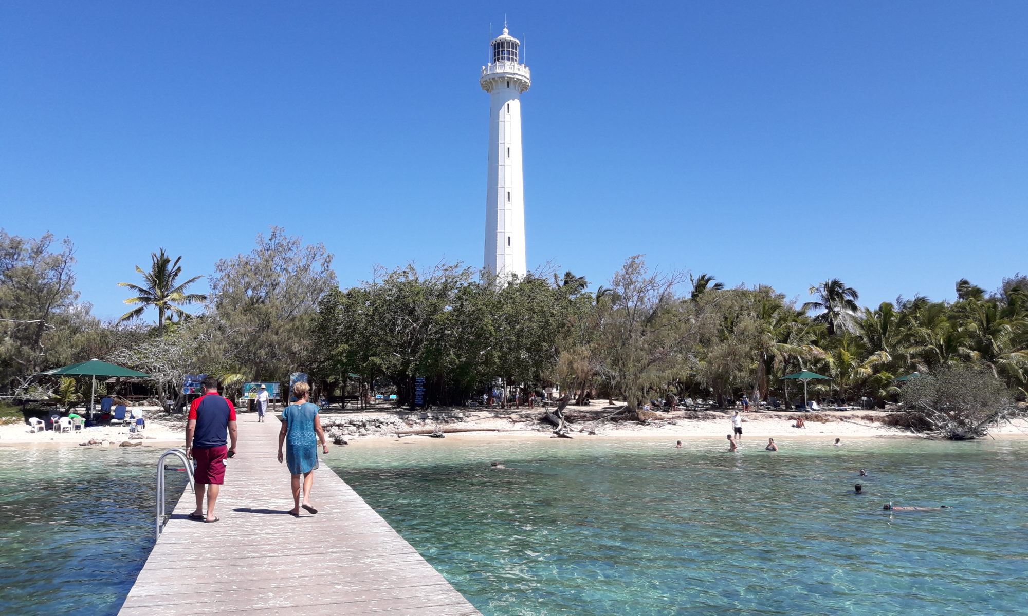 Le warf du Phare Amédée