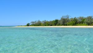 LA plage de l'îlot Uo dans le lagon sud